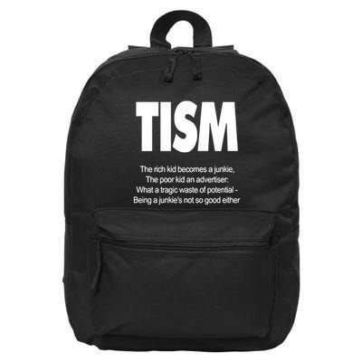 Stephanie Tism Greg The Stop Sign 16 in Basic Backpack