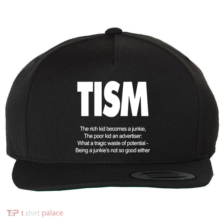 Stephanie Tism Greg The Stop Sign Wool Snapback Cap