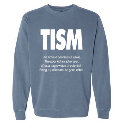 Stephanie Tism Greg The Stop Sign Garment-Dyed Sweatshirt