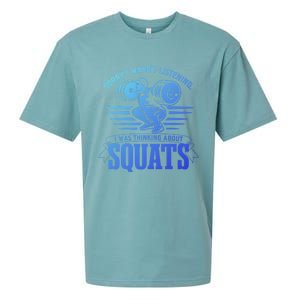 Strength Training Gym Powerlifting Squats Cool Gift Sueded Cloud Jersey T-Shirt