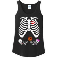 Skeleton Twins Girl Boy Pregnancy Halloween Costume Ladies Essential Tank