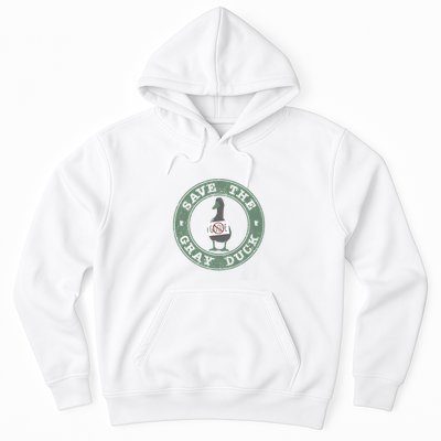 Save The Gray Duck Hoodie