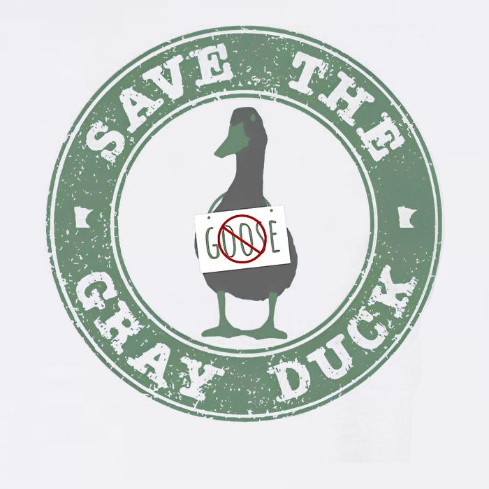 Save The Gray Duck Mousepad