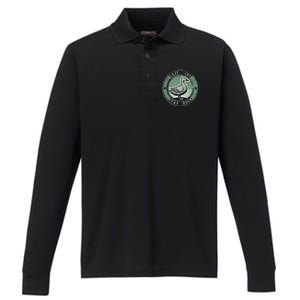 Save The Gray Duck Performance Long Sleeve Polo