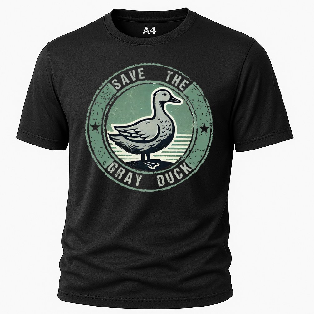 Save The Gray Duck Cooling Performance Crew T-Shirt