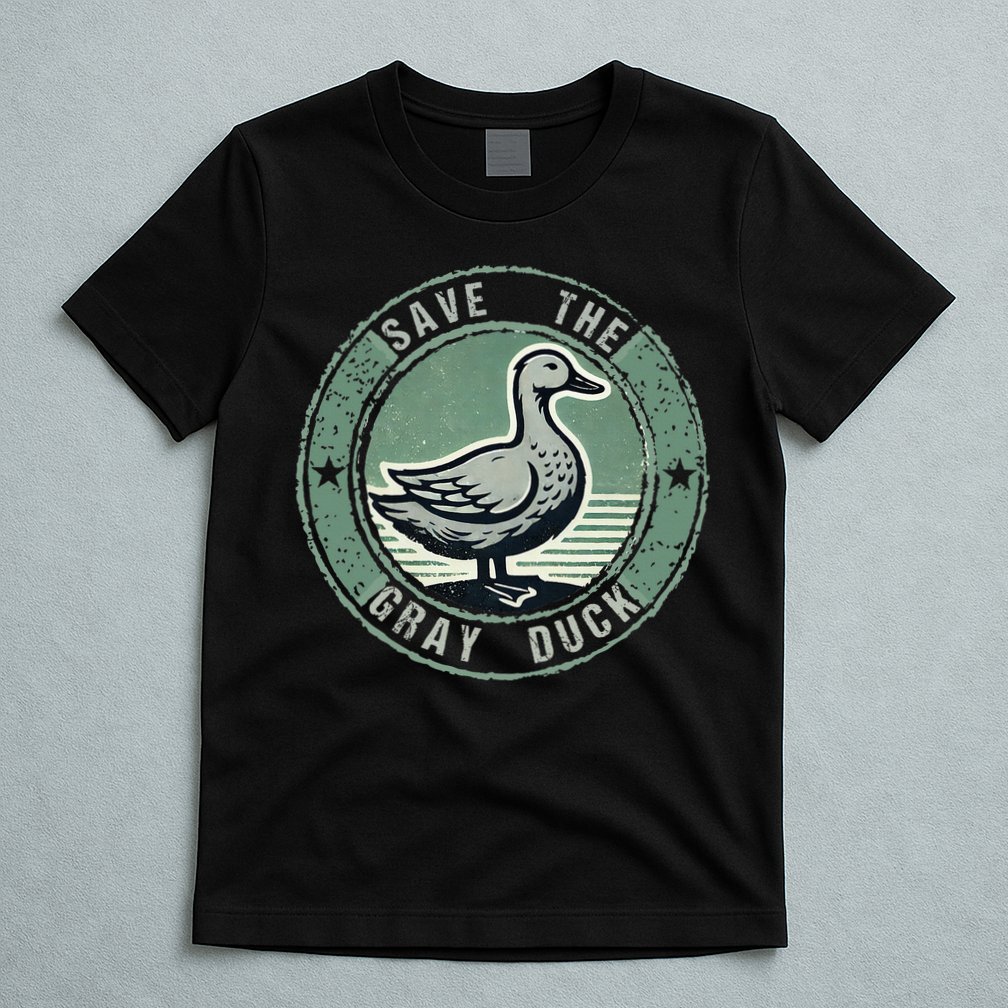 Save The Gray Duck T-Shirt