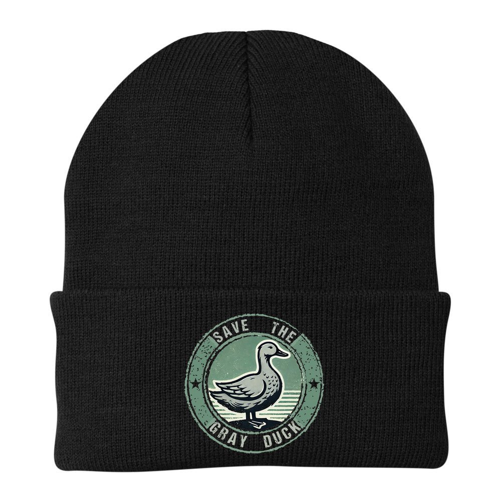 Save The Gray Duck Beanie