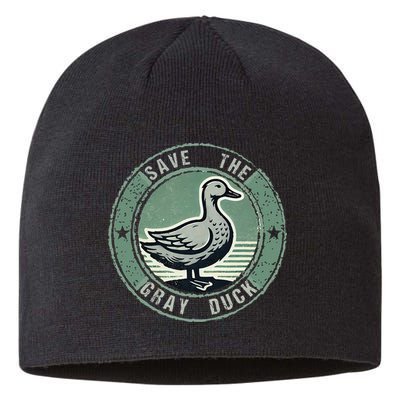 Save The Gray Duck Sustainable Beanie