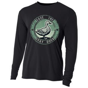 Save The Gray Duck Cooling Performance Long Sleeve Crew