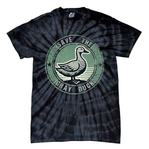 Save The Gray Duck Tie-Dye T-Shirt