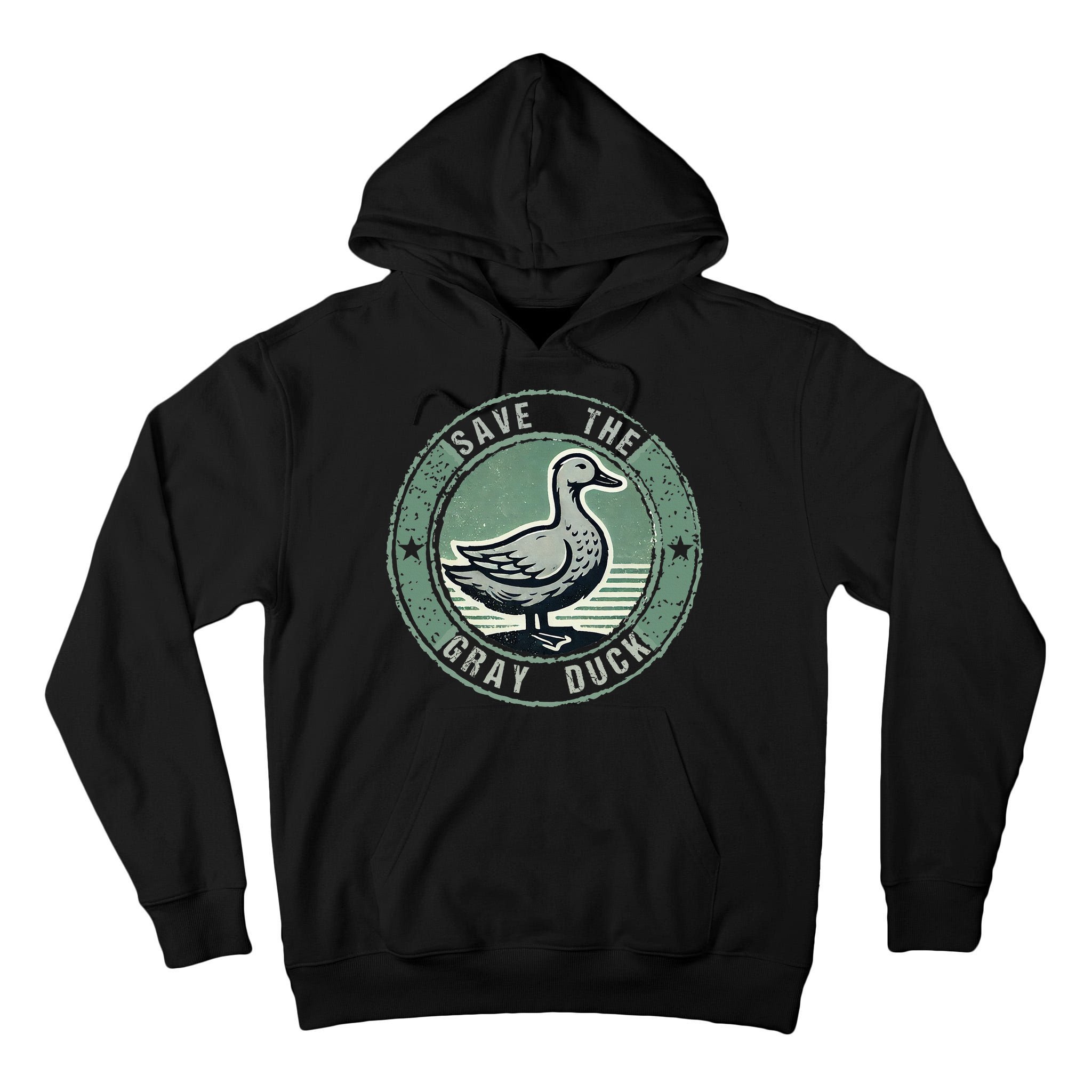 Save The Gray Duck Tall Hoodie