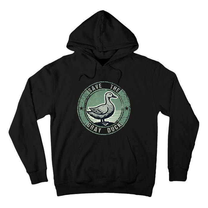 Save The Gray Duck Tall Hoodie