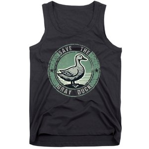 Save The Gray Duck Tank Top