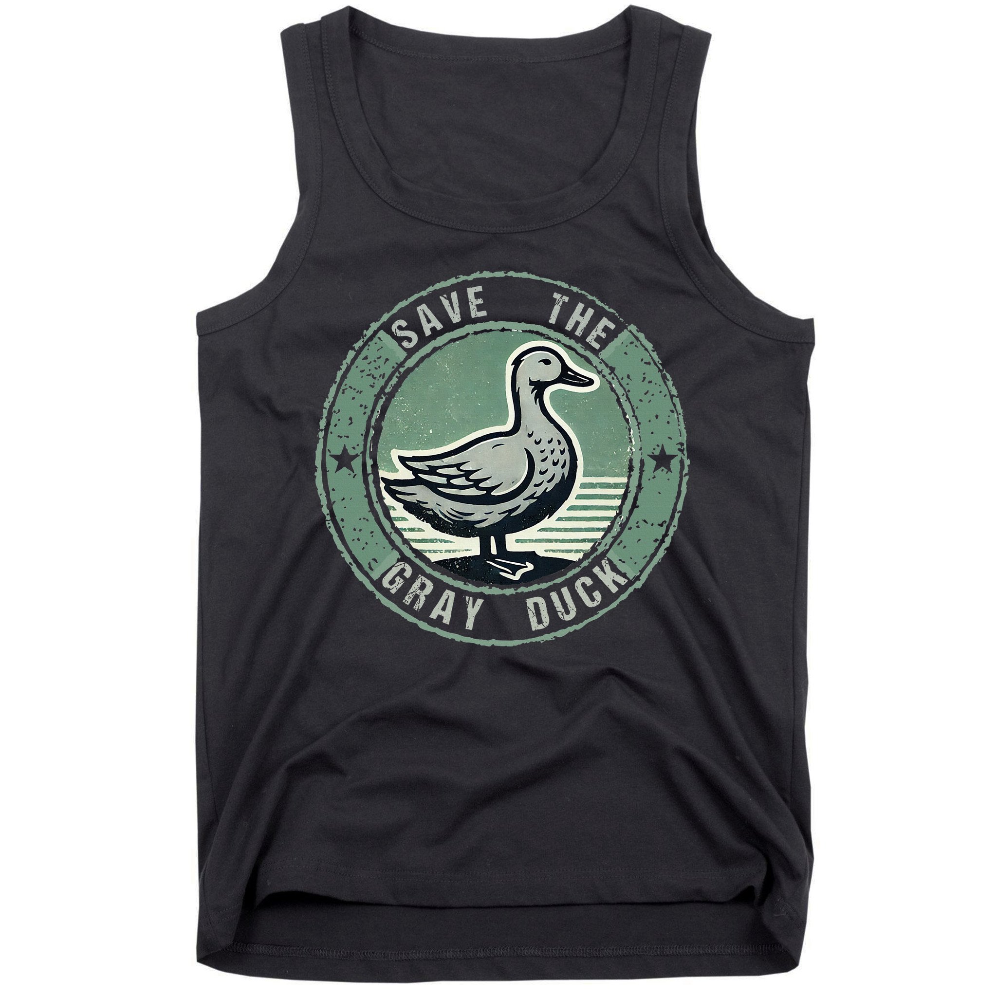 Save The Gray Duck Tank Top
