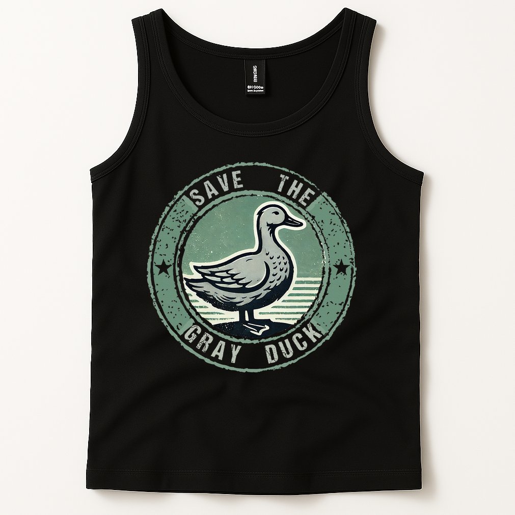 Save The Gray Duck Tank Top