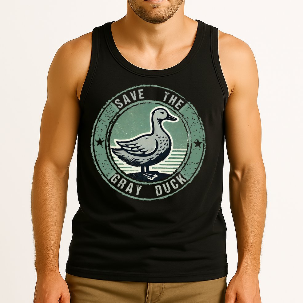 Save The Gray Duck Tank Top