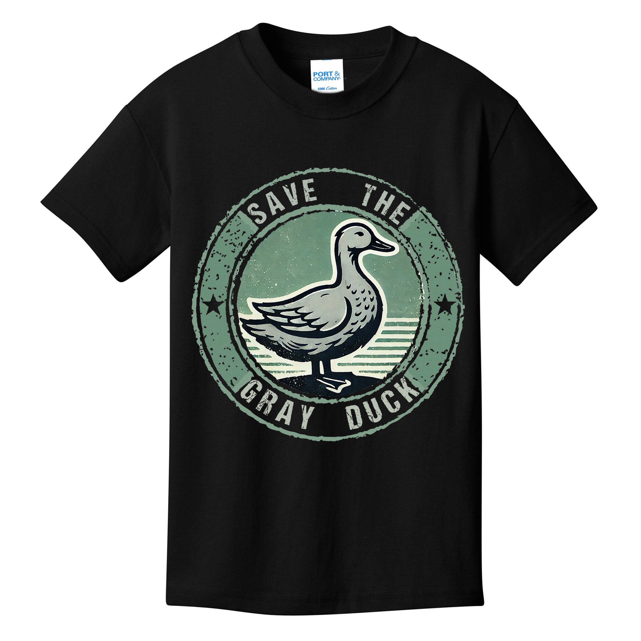 Save The Gray Duck Kids T-Shirt