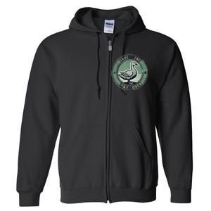 Save The Gray Duck Full Zip Hoodie