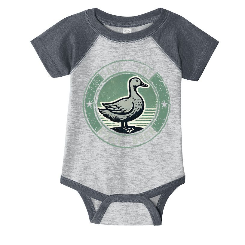 Save The Gray Duck Infant Baby Jersey Bodysuit