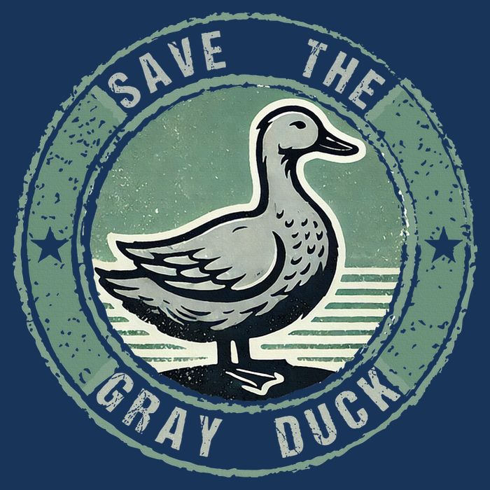 Save The Gray Duck Infant Baby Jersey Bodysuit