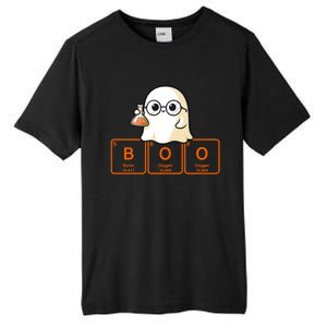 Science Teacher Ghost Halloween Chemistry Boo Elets Gift Tall Fusion ChromaSoft Performance T-Shirt