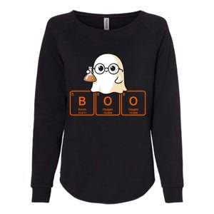 Science Teacher Ghost Halloween Chemistry Boo Elets Gift Womens California Wash Sweatshirt