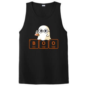 Science Teacher Ghost Halloween Chemistry Boo Elets Gift PosiCharge Competitor Tank