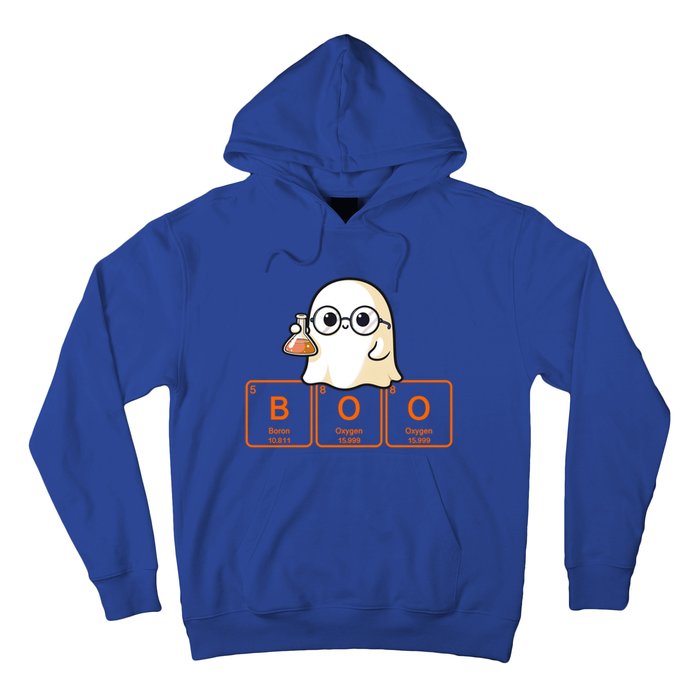 Science Teacher Ghost Halloween Chemistry Boo Elets Gift Hoodie