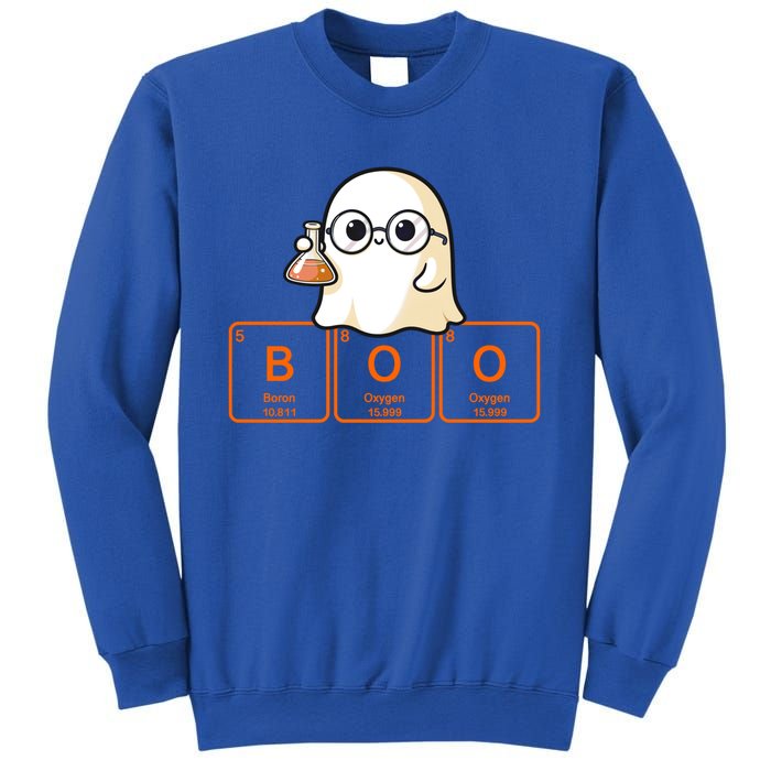 Science Teacher Ghost Halloween Chemistry Boo Elets Gift Sweatshirt