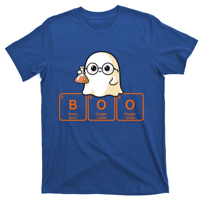 Science Teacher Ghost Halloween Chemistry Boo Elets Gift T-Shirt