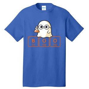 Science Teacher Ghost Halloween Chemistry Boo Elets Gift Tall T-Shirt