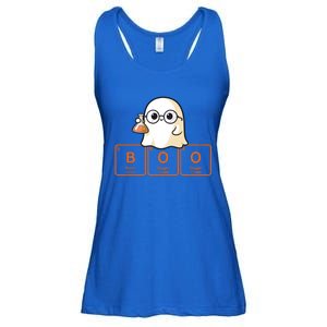 Science Teacher Ghost Halloween Chemistry Boo Elets Gift Ladies Essential Flowy Tank