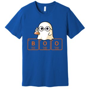 Science Teacher Ghost Halloween Chemistry Boo Elets Gift Premium T-Shirt