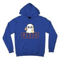 Science Teacher Ghost Halloween Chemistry Boo Elets Gift Tall Hoodie