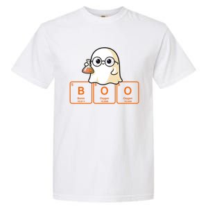 Science Teacher Ghost Halloween Chemistry Boo Elets Gift Garment-Dyed Heavyweight T-Shirt