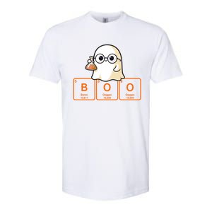 Science Teacher Ghost Halloween Chemistry Boo Elets Gift Softstyle CVC T-Shirt