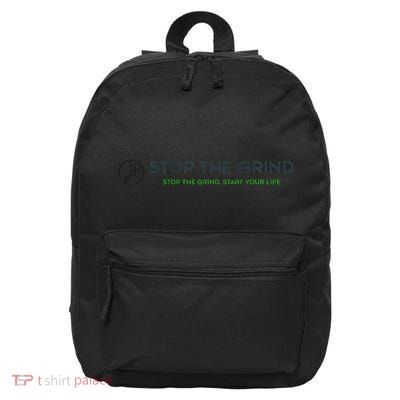 Stop The Grind. Start Your Life Premium 16 in Basic Backpack