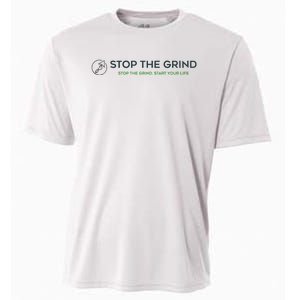 Stop The Grind. Start Your Life Premium Cooling Performance Crew T-Shirt