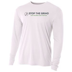 Stop The Grind. Start Your Life Premium Cooling Performance Long Sleeve Crew