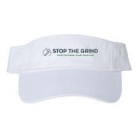 Stop The Grind. Start Your Life Premium Valucap Bio-Washed Visor