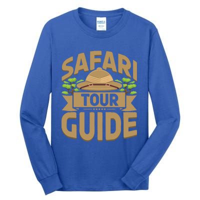 Safari Tour Guide Costume Africa Zoo Outfit Safari Tour Tall Long Sleeve T-Shirt