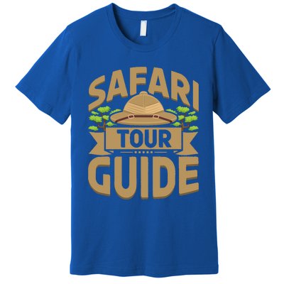 Safari Tour Guide Costume Africa Zoo Outfit Safari Tour Premium T-Shirt