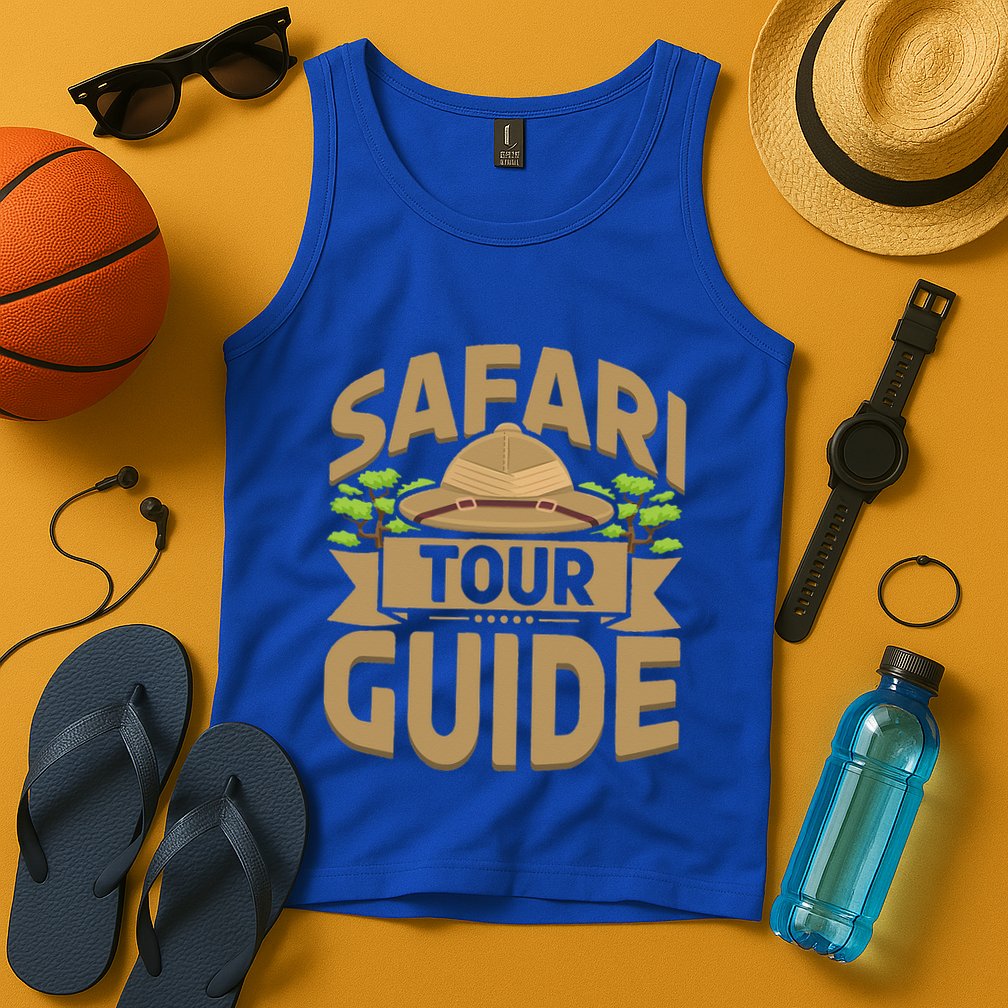 Safari Tour Guide Costume Africa Zoo Outfit Safari Tour Tank Top