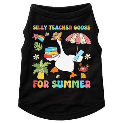 Silly Teacher Goose On The Loose Summer Doggie Tank