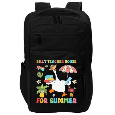 Silly Teacher Goose On The Loose Summer Impact Tech Backpack