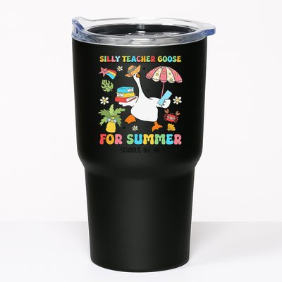 Silly Teacher Goose On The Loose Summer Tumbler