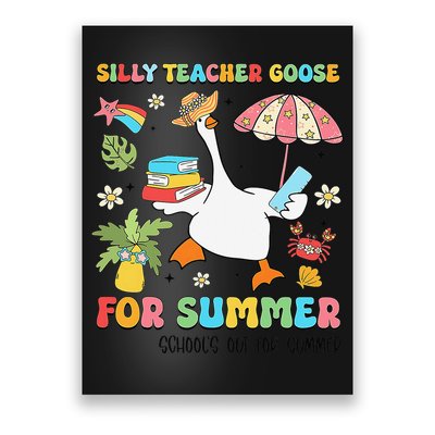 Silly Teacher Goose On The Loose Summer Poster