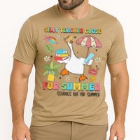 Silly Teacher Goose On The Loose Summer Cooling Performance Crew T-Shirt