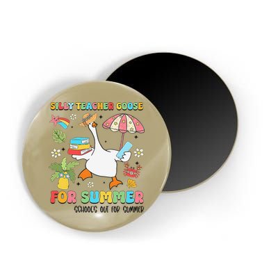 Silly Teacher Goose On The Loose Summer Magnet