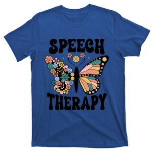 Speech Therapy Groovy Retro Therapist Squad Gift T-Shirt